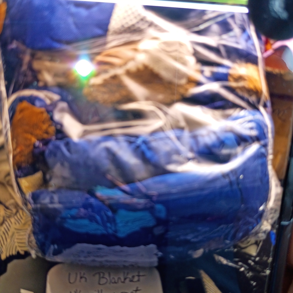 Blue and Gold Blanket